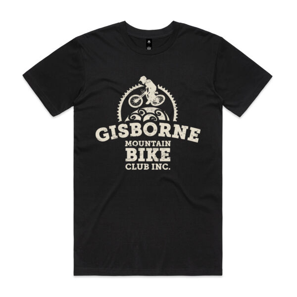 Gisborne MTB Club Grunge Logo T-Shirt Thumbnail