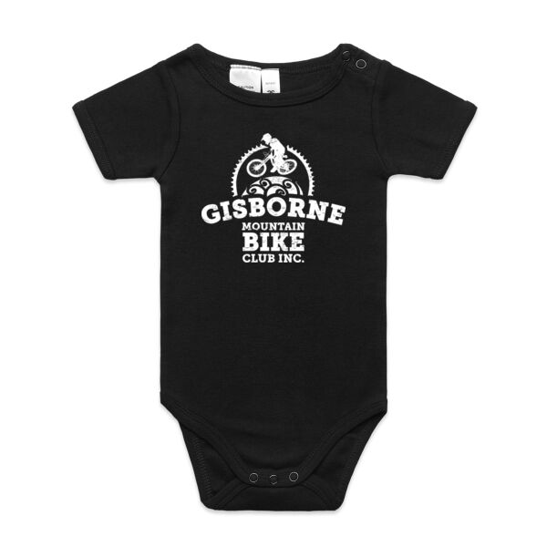 Gisborne MTB Club Grunge Logo Baby Thumbnail